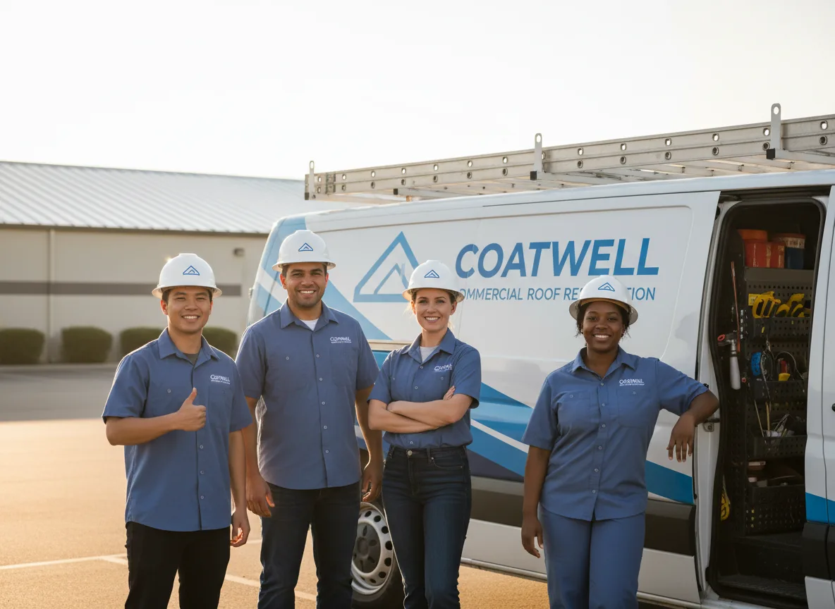 Commercial roof coating company in Salado, TX